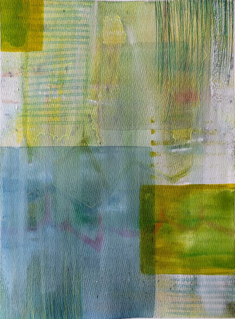 abstract watercolor painting